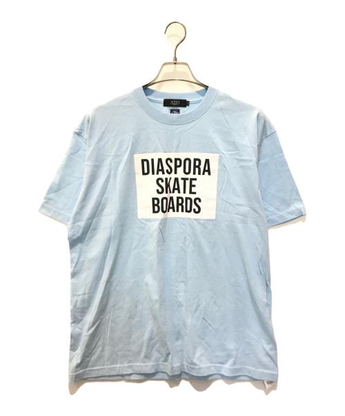 creative druy store（クリエイティヴドラッグストア）creative druy store (クリエイティヴドラッグストア) Diaspora skateboards (ディアスポラスケートボードズ) Tシャツ スカイブルー サイズ:XLの古着・服飾アイテム