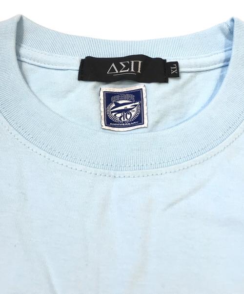 creative druy store（クリエイティヴドラッグストア）creative druy store (クリエイティヴドラッグストア) Diaspora skateboards (ディアスポラスケートボードズ) Tシャツ スカイブルー サイズ:XLの古着・服飾アイテム