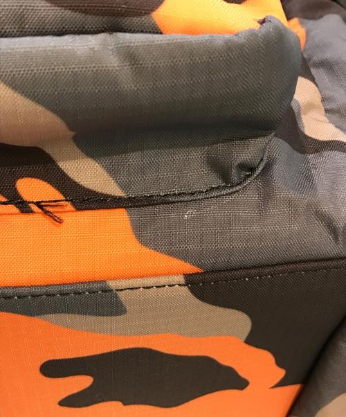 DSQUARED2（ディースクエアード）DSQUARED2 (ディースクエアード) テクニカルリップストップバックパック オレンジ×ブラックの古着・服飾アイテム