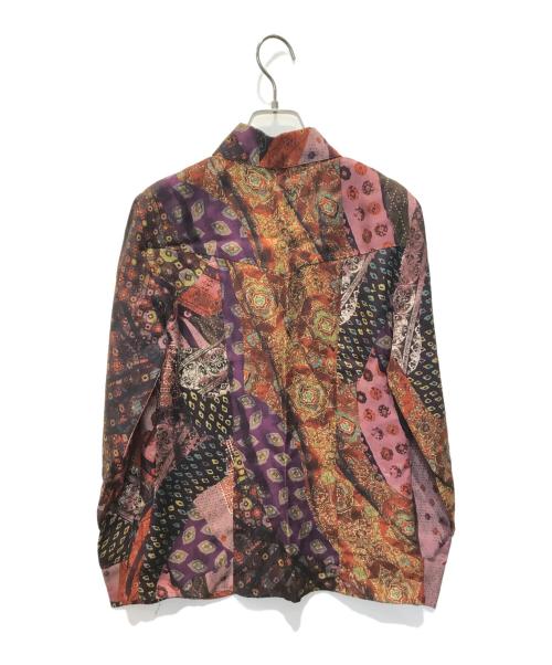 KENZO（ケンゾー）KENZO (ケンゾー) シルク総柄シャツ マルチカラー サイズ:Sの古着・服飾アイテム