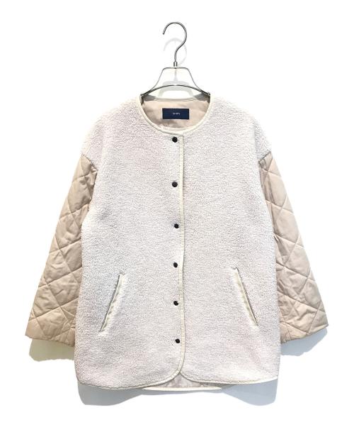 SHIPS（シップス）SHIPS (シップス) キルティング切替中綿ジャケット ベージュ サイズ:Freeの古着・服飾アイテム