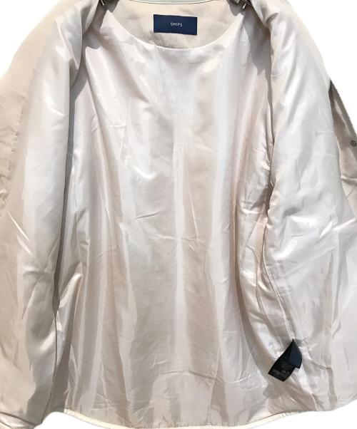 SHIPS（シップス）SHIPS (シップス) キルティング切替中綿ジャケット ベージュ サイズ:Freeの古着・服飾アイテム