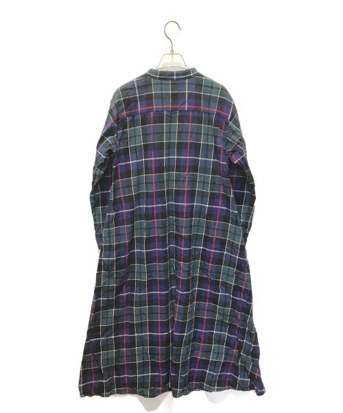 LEE（リー）LEE (リー) SHIPS any (シップスエニィ) チェックシャツワンピース ネイビー サイズ:FREEの古着・服飾アイテム