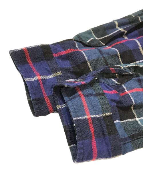 LEE（リー）LEE (リー) SHIPS any (シップスエニィ) チェックシャツワンピース ネイビー サイズ:FREEの古着・服飾アイテム