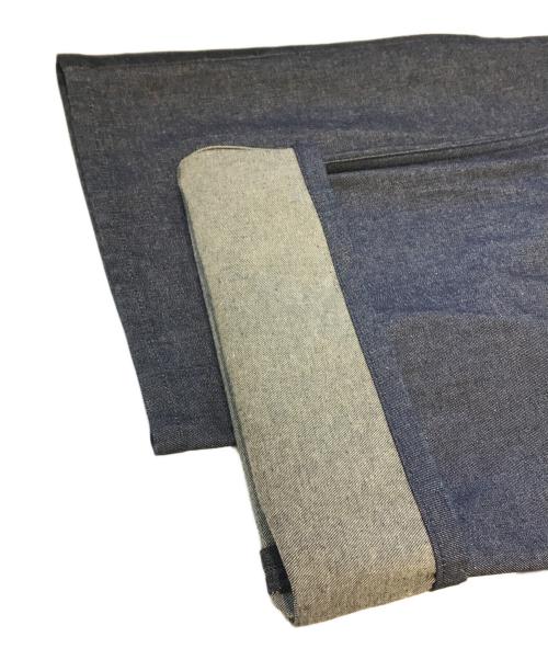 JOHN LAWRENCE SULLIVAN（ジョン ローレンス サリバン）JOHN LAWRENCE SULLIVAN (ジョン ローレンス サリバン) Rigid denim wide pants インディゴ サイズ:44の古着・服飾アイテム