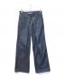 JOHN LAWRENCE SULLIVAN（ジョン ローレンス サリバン）の古着「Rigid denim wide pants」｜インディゴ