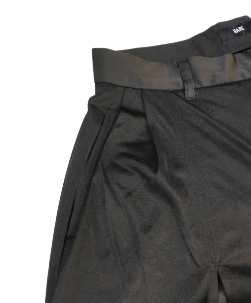 HARE（ハレ）HARE (ハレ) シヤーレイヤードパンツ ブラック サイズ:M 未使用品の古着・服飾アイテム
