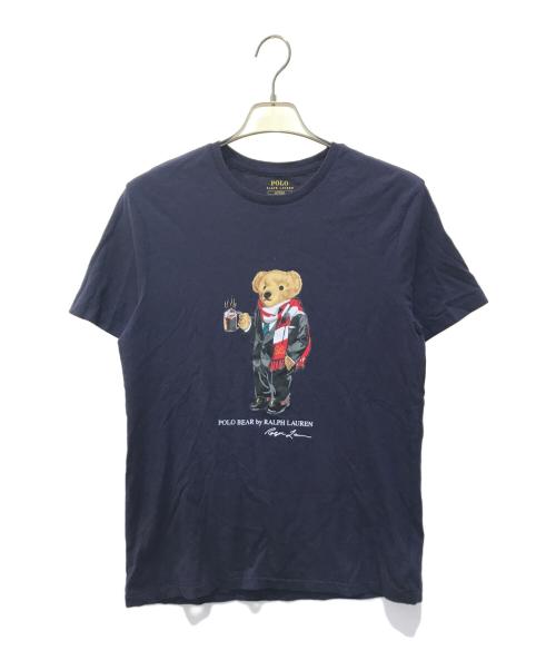 POLO RALPH LAUREN（ポロ・ラルフローレン）POLO RALPH LAUREN (ポロ・ラルフローレン) ポロベアーTシャツ ネイビー サイズ:Mの古着・服飾アイテム