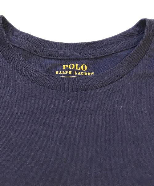 POLO RALPH LAUREN（ポロ・ラルフローレン）POLO RALPH LAUREN (ポロ・ラルフローレン) ポロベアーTシャツ ネイビー サイズ:Mの古着・服飾アイテム