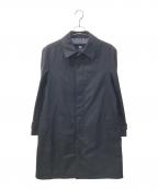 BURBERRY BLACK LABELバーバリーブラックレーベル）の古着「ステンカラーコート BMA06-704-09」｜ブラック