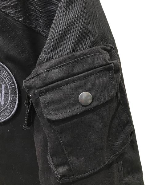 P.D.W.（ポートランドデザインワークス）P.D.W. (ポートランドデザインワークス) フライトジャケット　6632002 ブラック サイズ:Lの古着・服飾アイテム