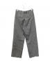 Spick and Span (スピックアンドスパン) ハイブリッドダブルクロスワンタックパンツ　23030200832040 グレー サイズ:34：5000円