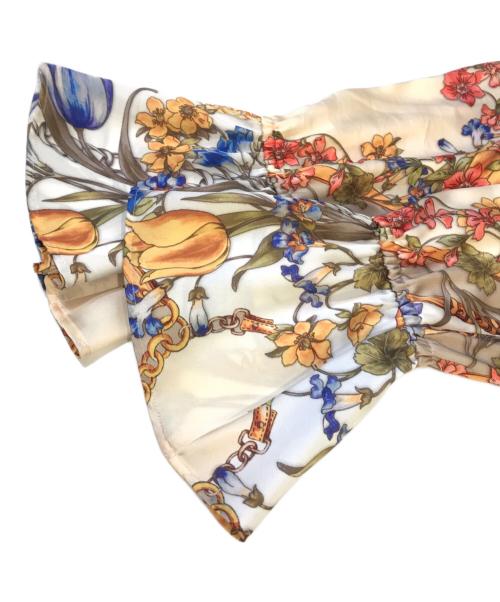 GRACE CONTINENTAL（（グレースコンチネンタル）GRACE CONTINENTAL (（グレースコンチネンタル) 花柄ブラウス ベージュ サイズ:Sの古着・服飾アイテム