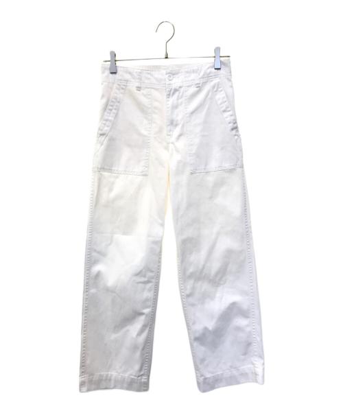 Spick and Span（スピック＆スパン）Spick and Span (スピックアンドスパン) ルーズベイカーパンツ ホワイト サイズ:Sの古着・服飾アイテム