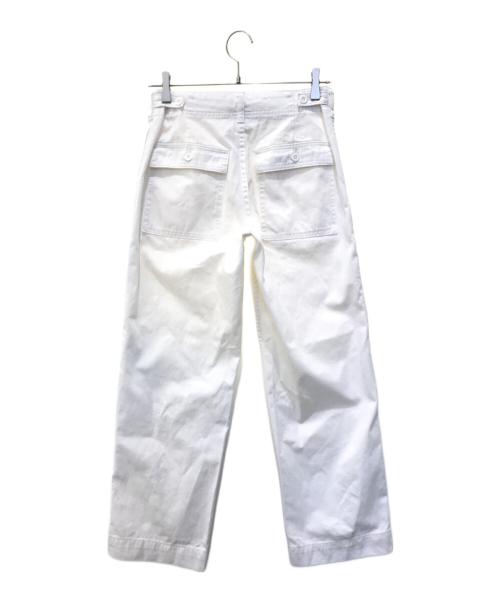Spick and Span（スピック＆スパン）Spick and Span (スピックアンドスパン) ルーズベイカーパンツ ホワイト サイズ:Sの古着・服飾アイテム