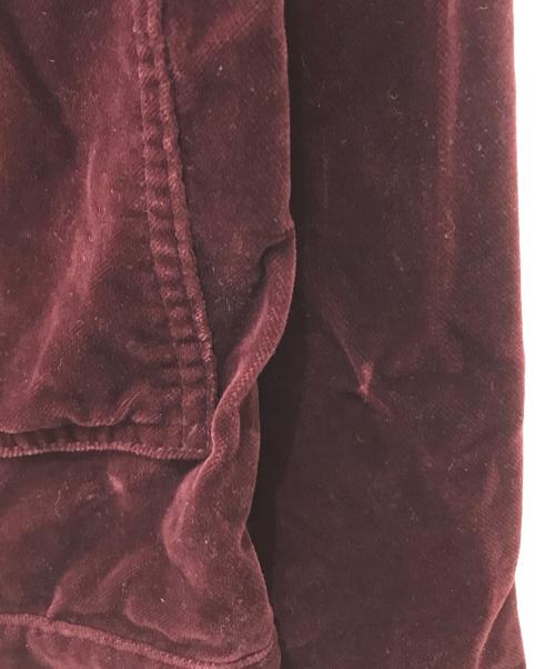 jieda（ジエダ）jieda (ジエダ) VELVET G JACKET　Jie-21W-JK08-C レッド サイズ:1の古着・服飾アイテム