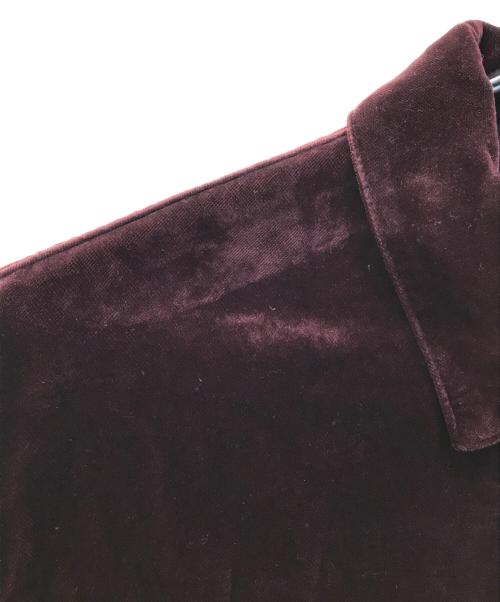 jieda（ジエダ）jieda (ジエダ) VELVET G JACKET　Jie-21W-JK08-C レッド サイズ:1の古着・服飾アイテム