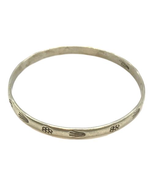NO BRAND（ノーブランド）NO BRAND (ノーブランド) バングル シルバーの古着・服飾アイテム