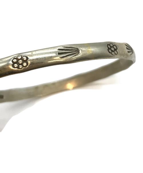 NO BRAND（ノーブランド）NO BRAND (ノーブランド) バングル シルバーの古着・服飾アイテム