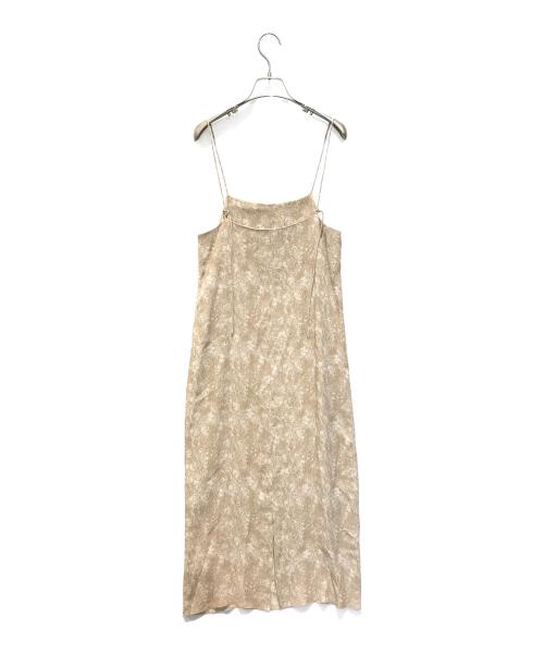 TODAYFUL（トゥデイフル）TODAYFUL (トゥデイフル) Marble Camisole Dress　12110326 ベージュ サイズ:36の古着・服飾アイテム