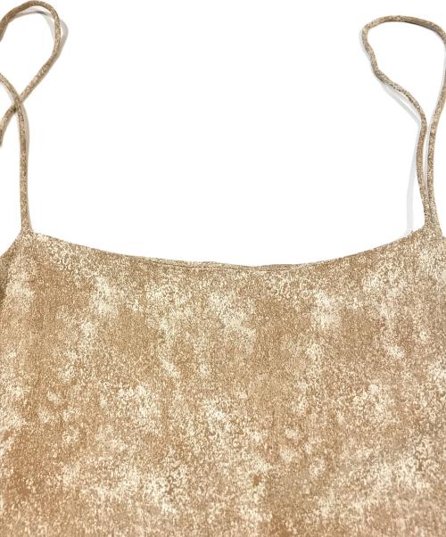 TODAYFUL（トゥデイフル）TODAYFUL (トゥデイフル) Marble Camisole Dress　12110326 ベージュ サイズ:36の古着・服飾アイテム