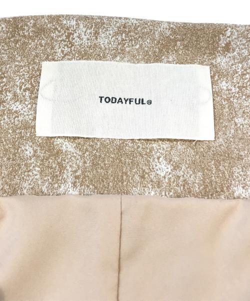 TODAYFUL（トゥデイフル）TODAYFUL (トゥデイフル) Marble Camisole Dress　12110326 ベージュ サイズ:36の古着・服飾アイテム