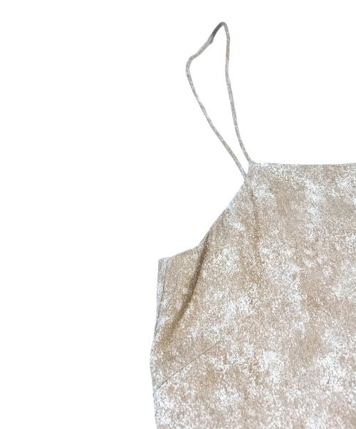 TODAYFUL（トゥデイフル）TODAYFUL (トゥデイフル) Marble Camisole Dress　12110326 ベージュ サイズ:36の古着・服飾アイテム