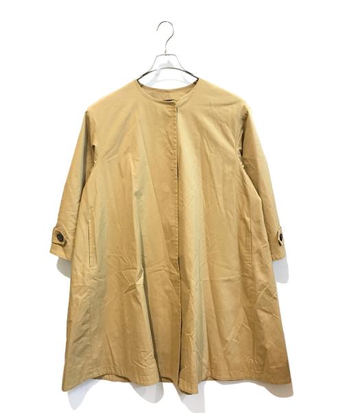 JOURNAL STANDARD（ジャーナルスタンダード）JOURNAL STANDARD (ジャーナルスタンダード) コットンナイロンギャバフレアコート　23020400702010 ベージュ サイズ:FREEの古着・服飾アイテム