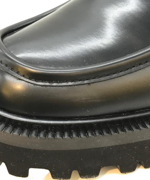 CHARLES & KEITH（チャールズアンドキース）CHARLES & KEITH (チャールズ＆キース) カバードリッジソール ローファー　CK1-70900494 ブラック サイズ:37の古着・服飾アイテム