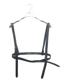 KAPITAL（キャピタル）の古着「レザーハーネス」｜ブラック