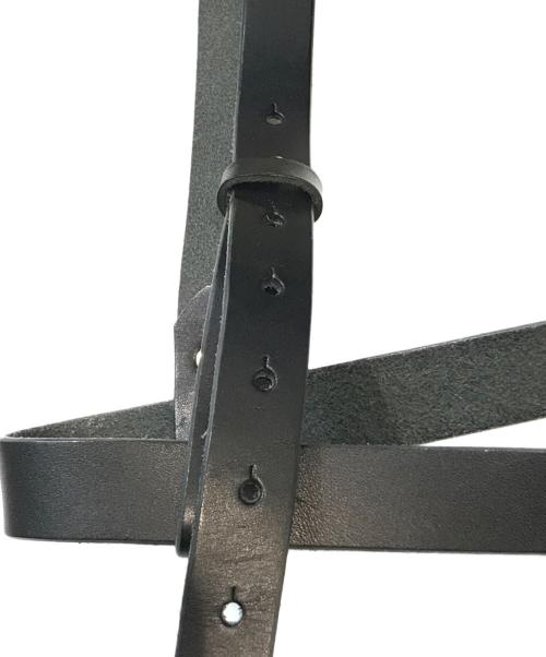 KAPITAL（キャピタル）KAPITAL (キャピタル) レザーハーネス ブラックの古着・服飾アイテム