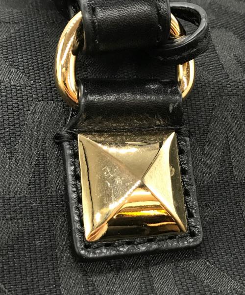 MICHAEL KORS（マイケル・コース）MICHAEL KORS (マイケルコース) モノグラムミニボストンバッグ　35H4GGYS2J ブラックの古着・服飾アイテム