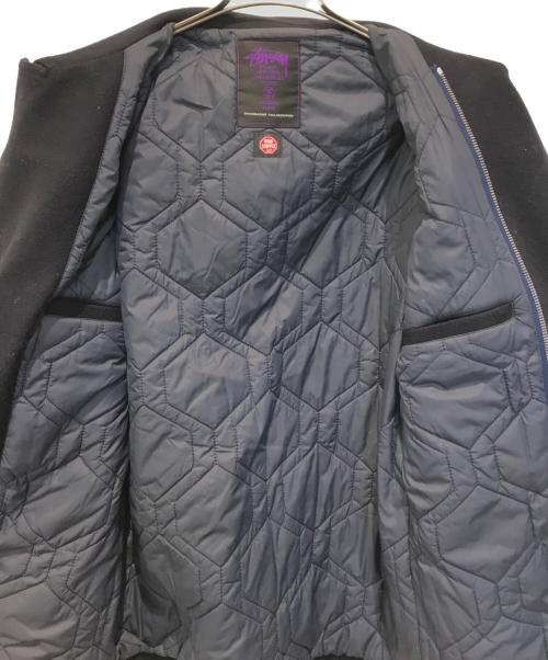 stussy（ステューシー）stussy (ステューシー) Pコート ネイビー サイズ:Lの古着・服飾アイテム