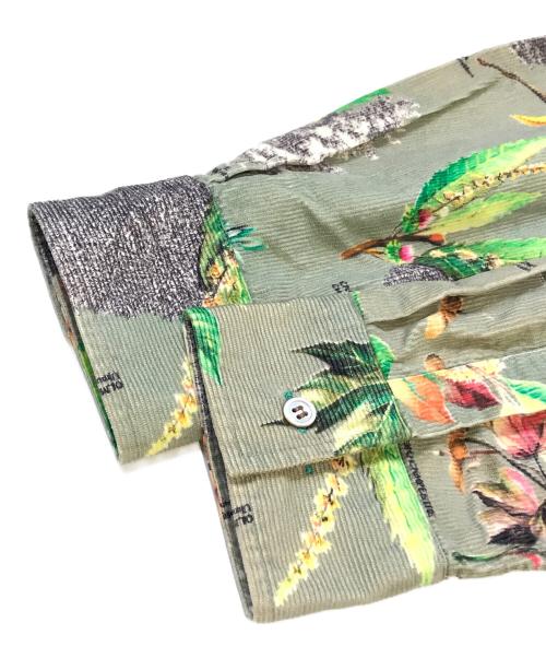 PAUL SMITH（ポールスミス）PAUL SMITH (ポールスミス) シャツ　C-CS 301 グリーン サイズ:Lの古着・服飾アイテム