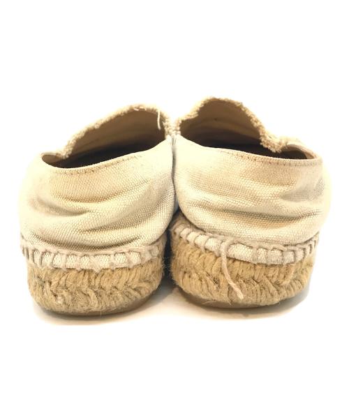 CHANEL（シャネル）CHANEL (シャネル) エスパドリーユ ベージュ サイズ:36の古着・服飾アイテム