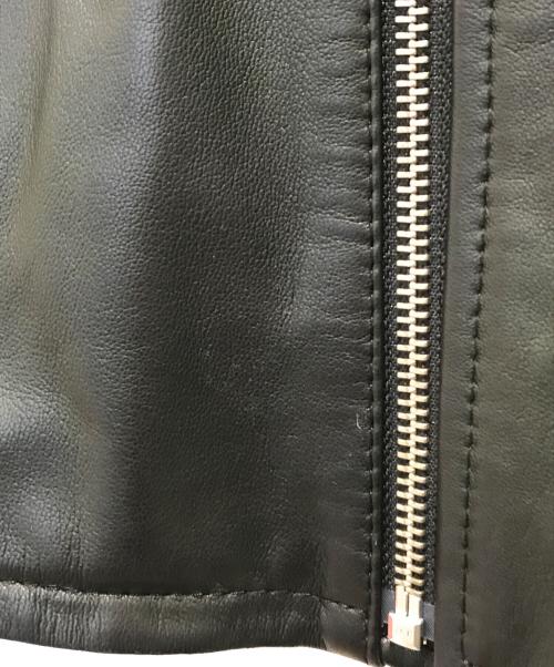 FRAMeWORK（フレームワーク）FRAMeWORK (フレームワーク) ダブルライダースジャケット ブラック サイズ:Sの古着・服飾アイテム