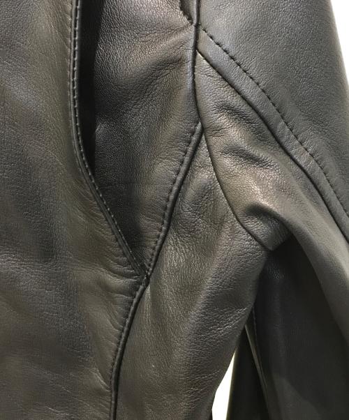 FRAMeWORK（フレームワーク）FRAMeWORK (フレームワーク) ダブルライダースジャケット ブラック サイズ:Sの古着・服飾アイテム