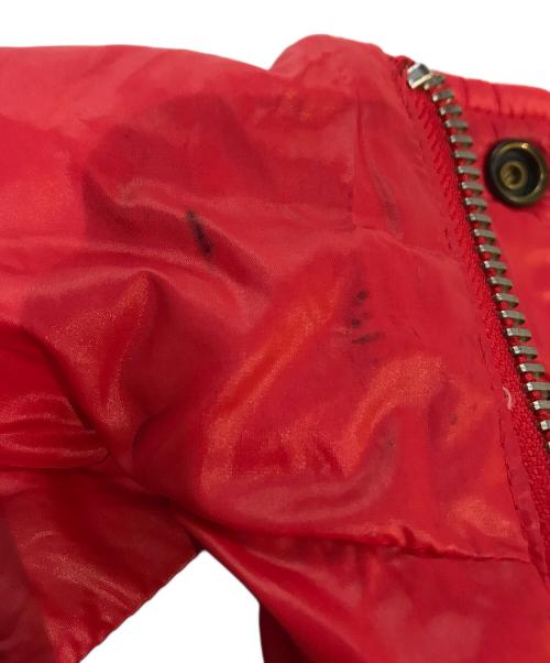 DIESEL（ディーゼル）DIESEL (ディーゼル) ダウンジャケット レッド サイズ:Sの古着・服飾アイテム