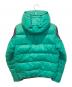 DIESEL (ディーゼル) ダウンジャケット グリーン×ネイビー サイズ:16(KIDS)：5000円