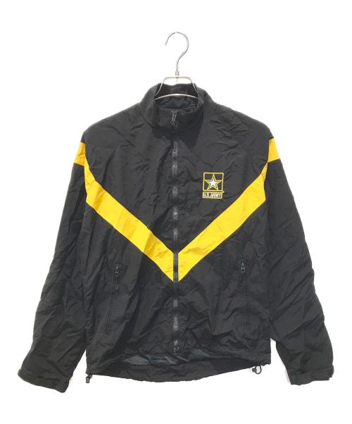 US ARMY（ユーエスアーミー）US ARMY (ユーエスアーミー) ナイロンジャケット ブラック サイズ:SMALLの古着・服飾アイテム
