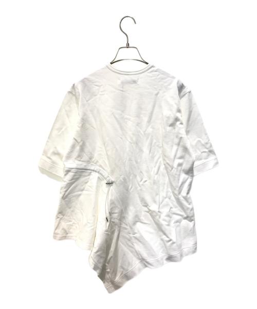 Ujoh（ウジョー）UJOH (ウジョー) ドローコードフレアトップス チュニック カットソー ホワイト サイズ:M 未使用品の古着・服飾アイテム