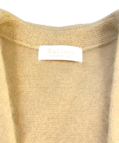 BALLSEY（ボールジィ）BALLSEY (ボールジィ) フラッフィーヤーン ロングジレ　11-02-14-02102　11-02-14-02102 イエロー サイズ:Sの古着・服飾アイテム