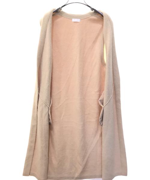 BALLSEY（ボールジィ）BALLSEY (ボールジィ) フラッフィーヤーン ロングジレ　11-02-14-02102　11-02-14-02102 イエロー サイズ:Sの古着・服飾アイテム