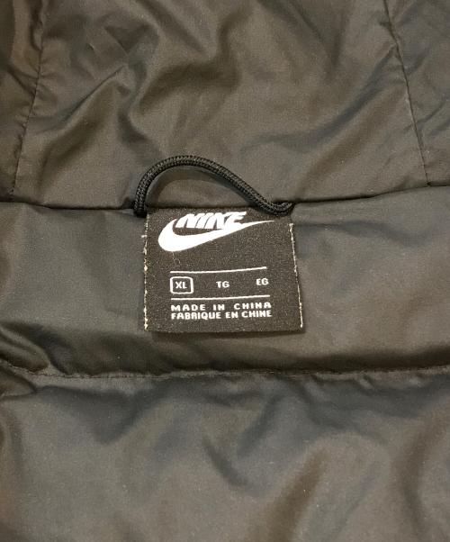 NIKE（ナイキ）NIKE (ナイキ) ダウンジャケット ブラック サイズ:XLの古着・服飾アイテム