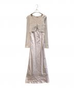 Snidelスナイデル）の古着「ワンピース」｜ベージュ