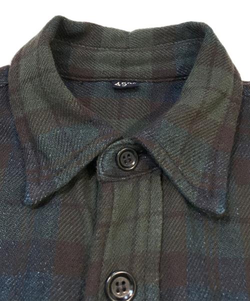 45rpm&（フォーティファイブアールピーエムアンド）45rpm& (フォーティファイブアールピーエムアンド) シャツ グリーン サイズ:表記無しの古着・服飾アイテム