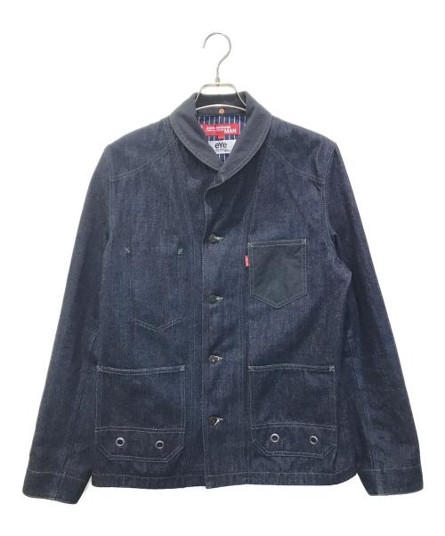 eYe COMME des GARCONS JUNYAWATANABE MAN（アイ コム デ ギャルソン ジュンヤ ワタナベ マン）eYe COMME des GARCONS JUNYAWATANABE MAN (アイ コム デ ギャルソン ジュンヤ ワタナベ マン) LEVI'S (リーバイス) デニムジャケット　WA-J913 インディゴ サイズ:Lの古着・服飾アイテム