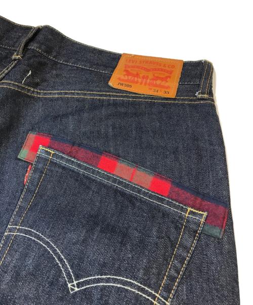 eYe COMME des GARCONS JUNYAWATANABE MAN（アイ コム デ ギャルソン ジュンヤ ワタナベ マン）eYe COMME des GARCONS JUNYAWATANABE MAN (アイ コム デ ギャルソン ジュンヤ ワタナベ マン) LEVI'S (リーバイス) デニムパンツ　WL-P908 インディゴ サイズ:Mの古着・服飾アイテム