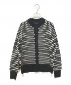 theoryセオリー）の古着「LANA CASH PLAITED CABLE CARDI　01-2403706-990-902」｜ブラック