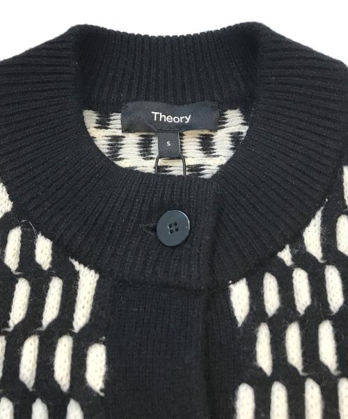 theory（セオリー）theory (セオリー) LANA CASH PLAITED CABLE CARDI　01-2403706-990-902 ブラック サイズ:S 未使用品の古着・服飾アイテム